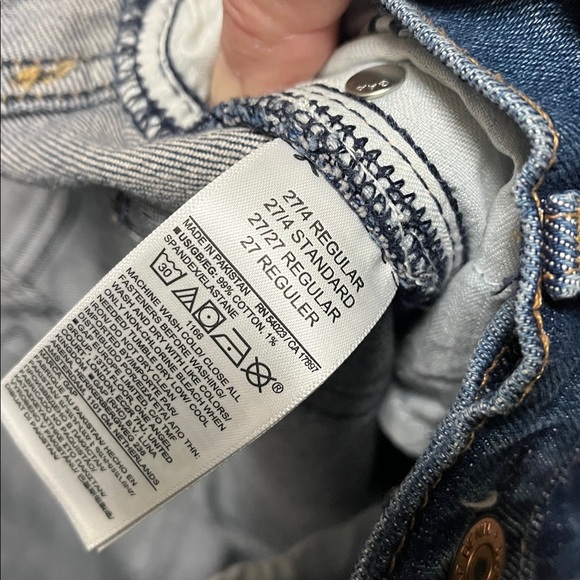 GAP high rise stride 4 Flare Wide-Leg Jeans new - Picture 5 of 5